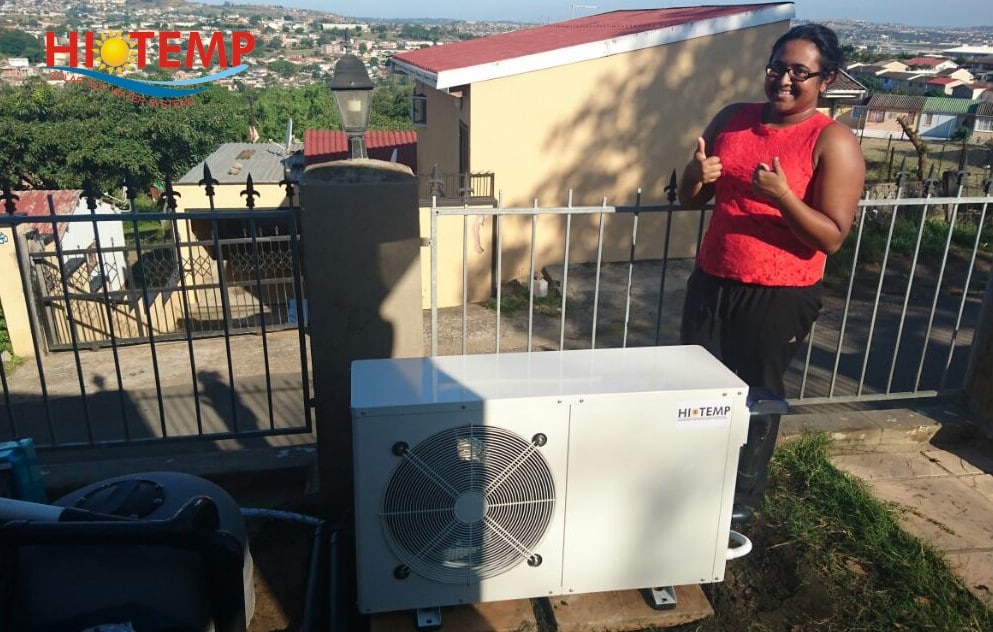 10kW Hi Temp Titanium Pool Heat Pump Installed