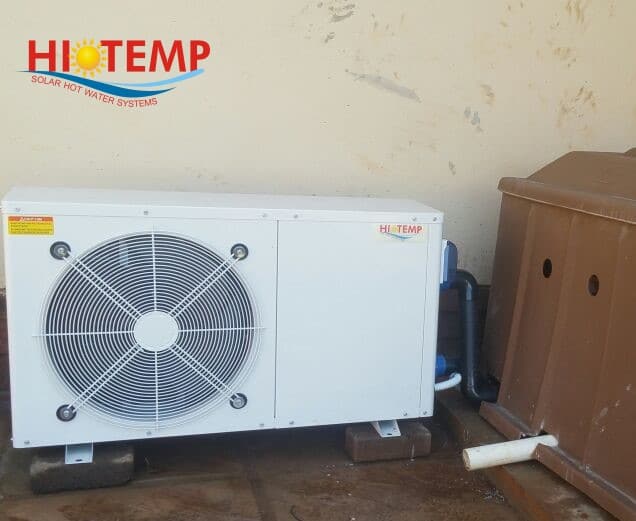7.5kW Hi Temp Titanium Heat Pump